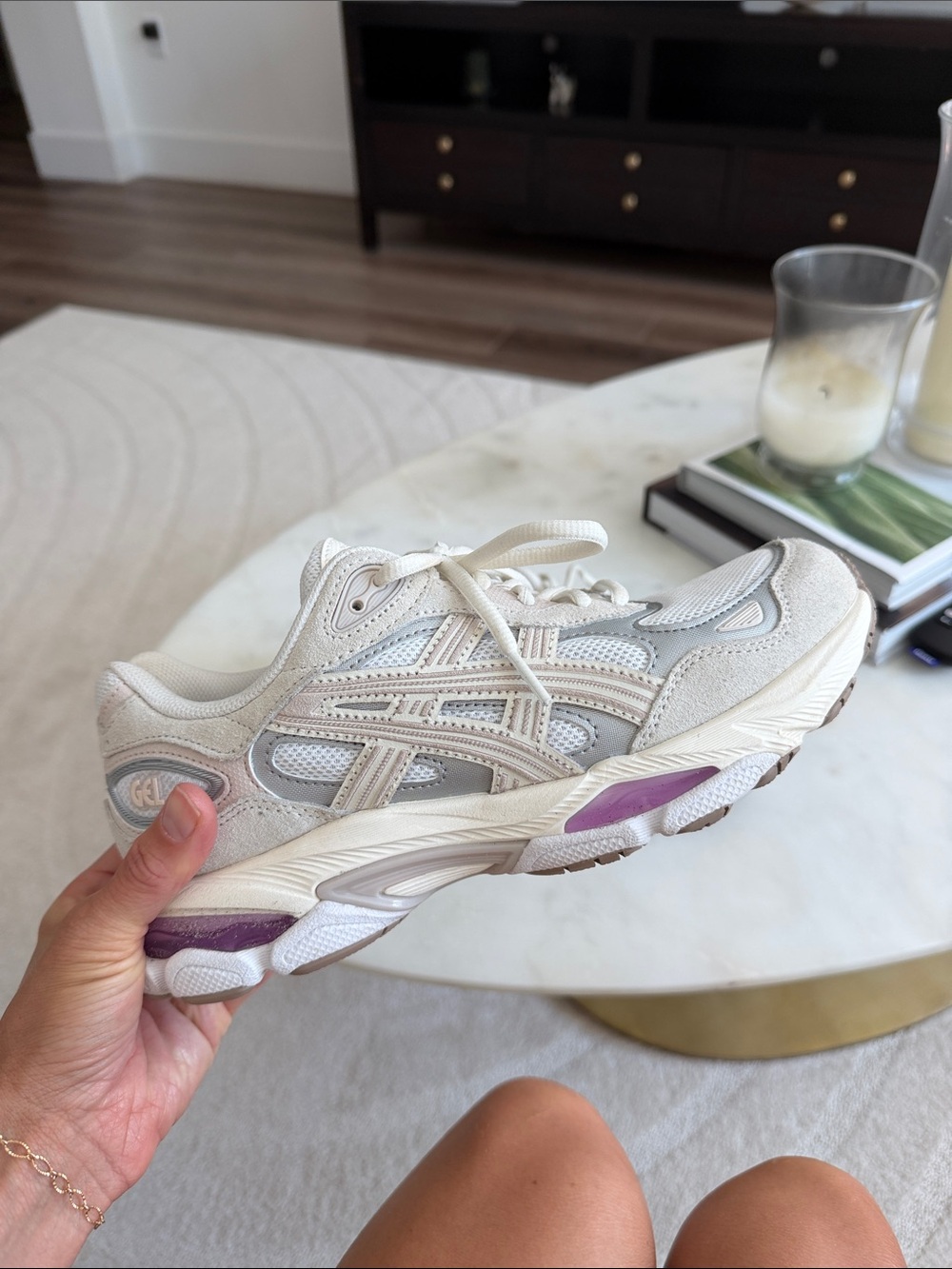 ASICS Gel-NYC 2.0 Sneaker in Beige